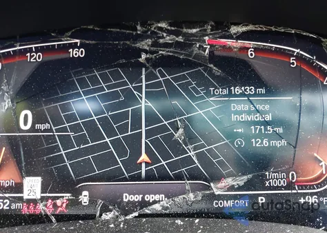 2022 BMW 430I Gran Coupe Gran Coupe из США, поврежденный, VIN WBA63AV02NFM79412